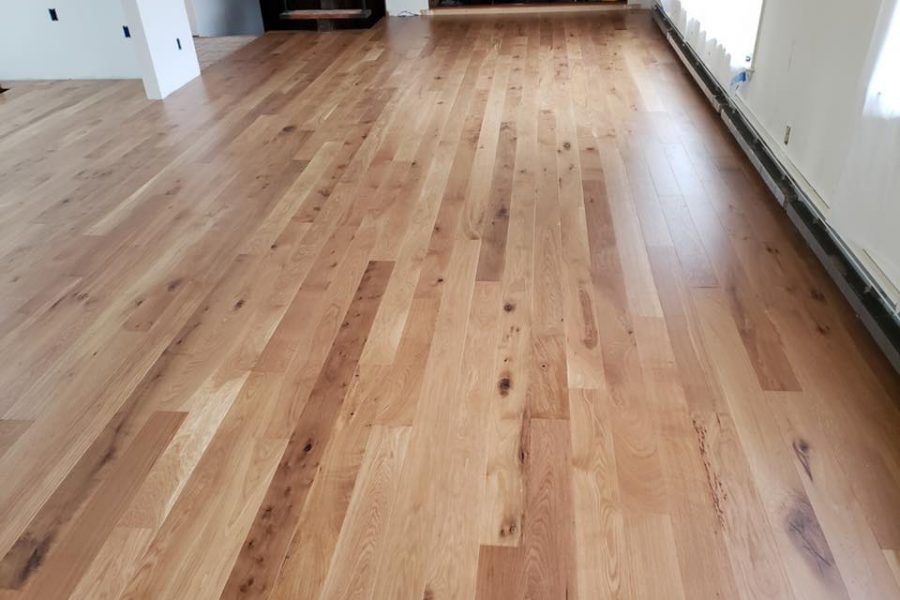 Michigan Plank wide plank floor project 5