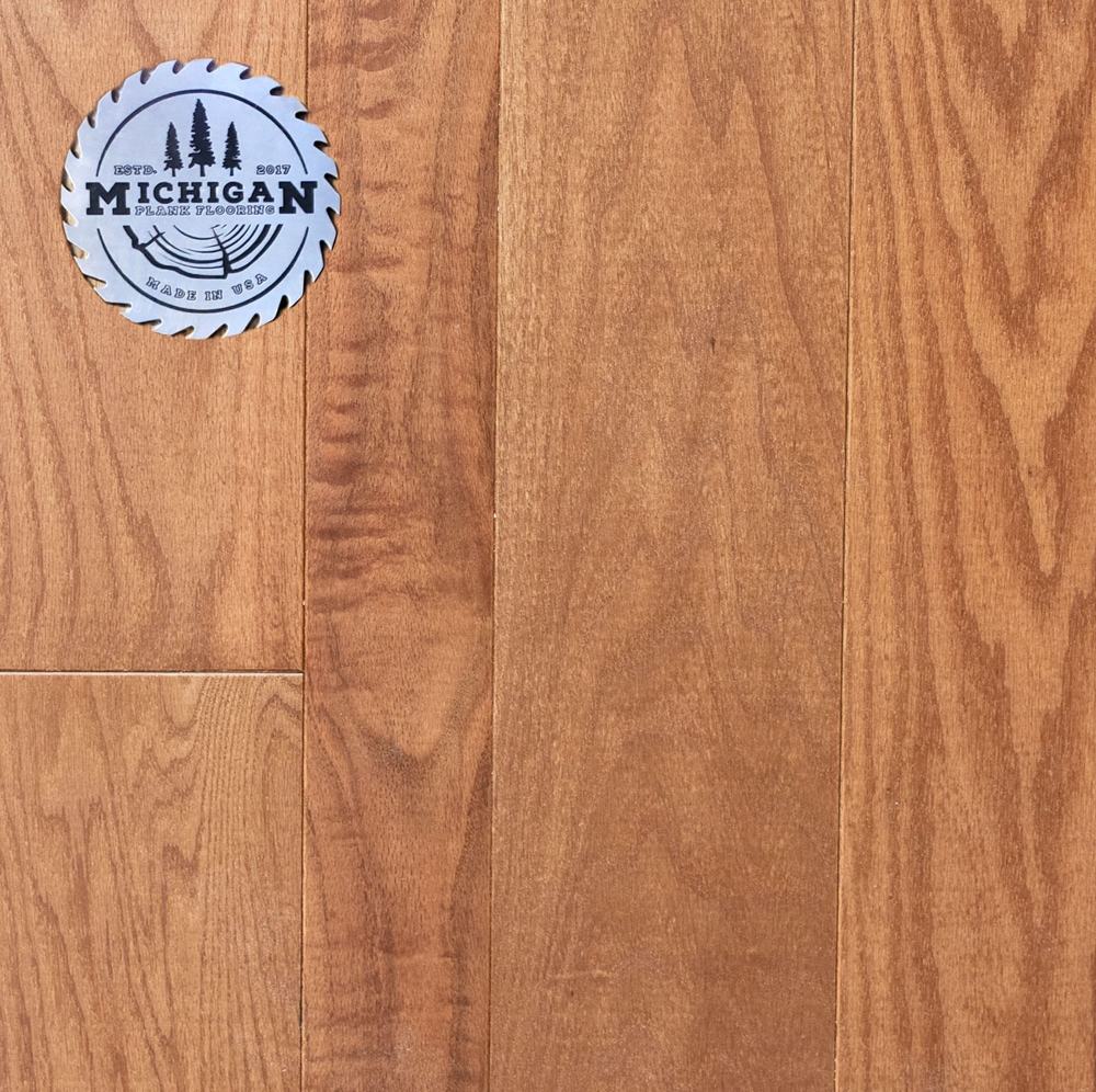 Red Oak Buckhorn wide plank hardwood flooring