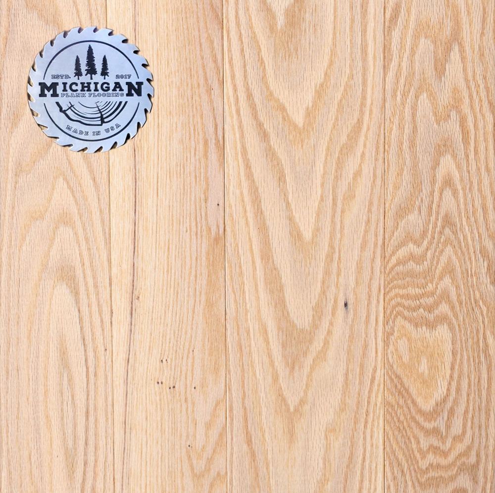 Red Oak Lakeshore wide plank hardwood flooring