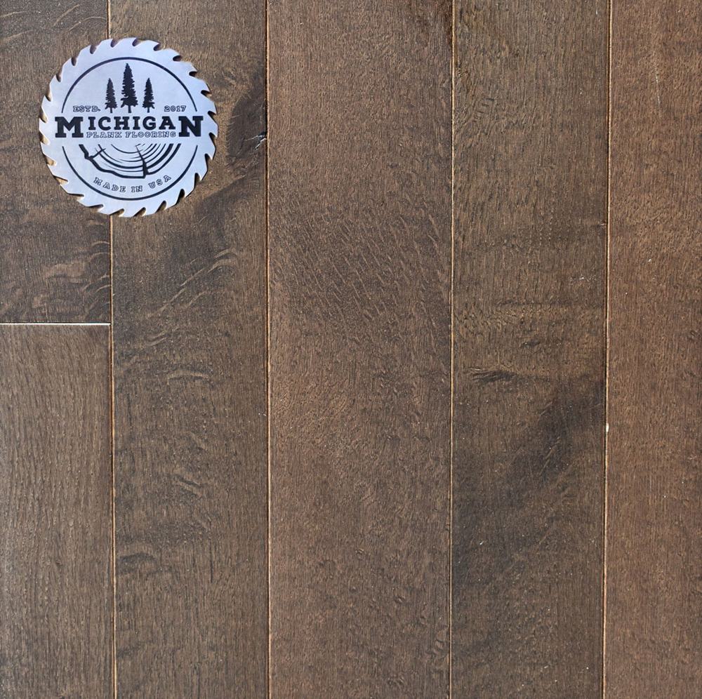 White Oak Blacksmith wide plank hardwood flooring