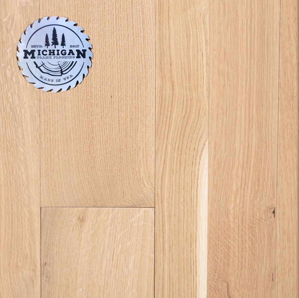 White Oak Nature R&Q wide plank hardwood flooring